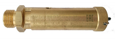 Предохранительный клапан Safety Valve - Type 81813 - 11.05 Barg/Предохранительный клапан 810 sGK-15-m/-15-FKM-11.5