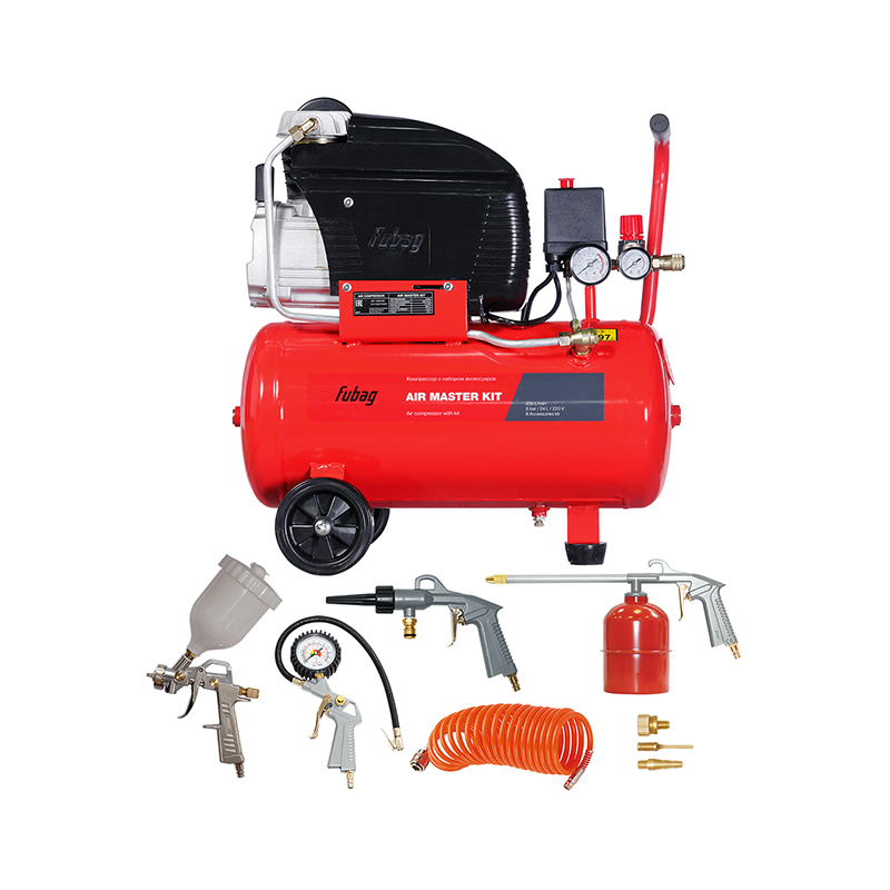 Компрессор AIR MASTER KIT + 6 (FC 230/24 + 6 предметов)