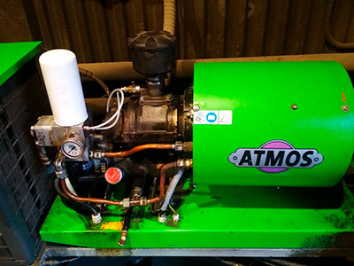 Восстановительный ремонт компрессора Atmos