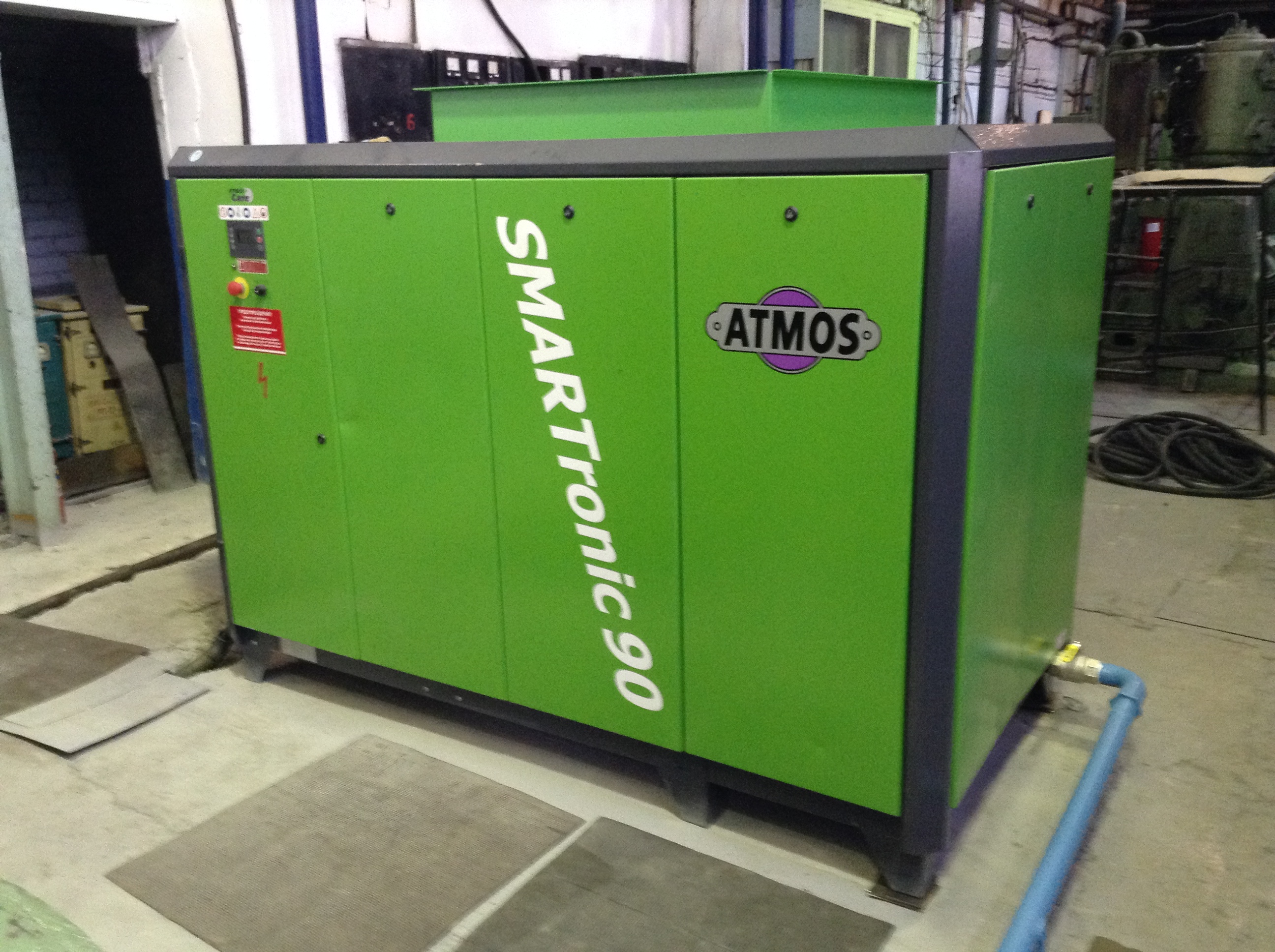 Выполнена поставка компрессора Atmos ST 90 производительностью 16.5  куб.м./мин